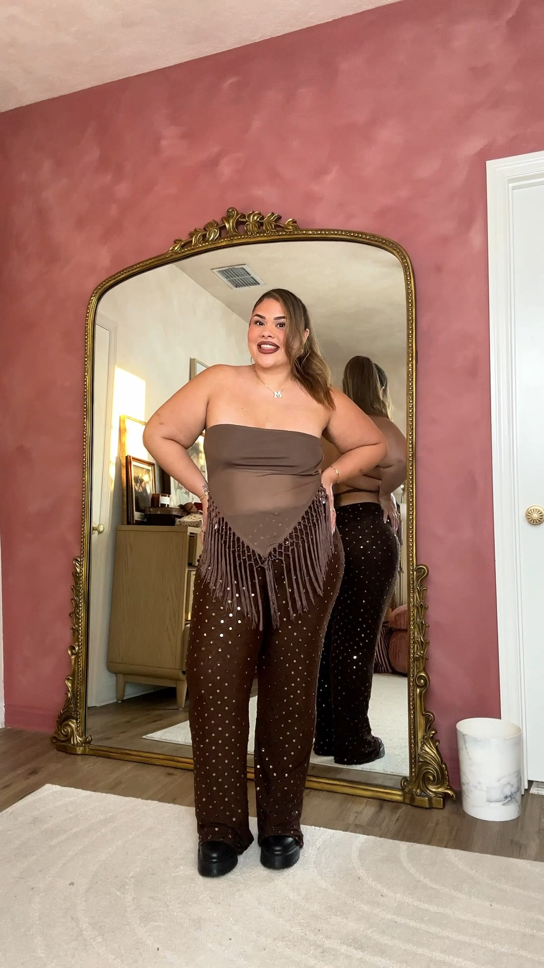 help me choose my Coachella outfits part 3! Wearing size XL in the top, and 3XL in the pants (meshki runs small) 

#LTKPetite

#LTKootd #LTKFestival #LTKMidsize