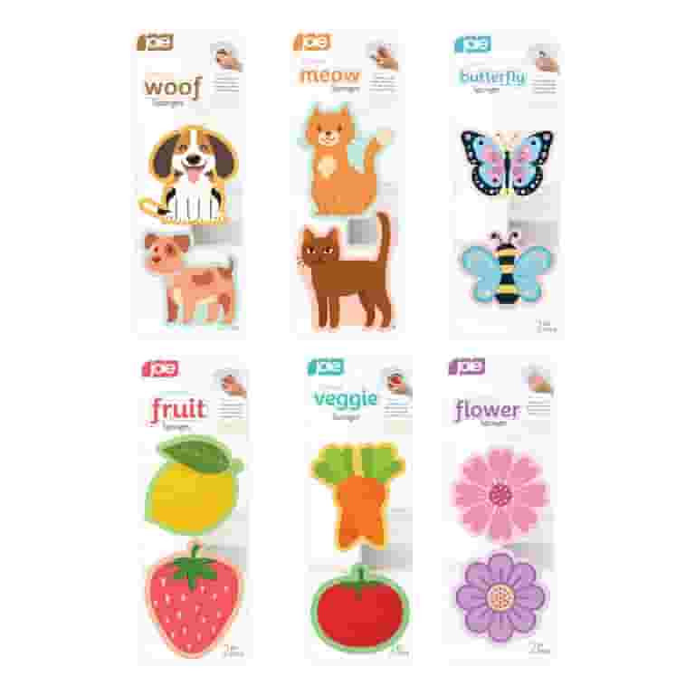 JOIE NOVELTY SPONGES 2PC | Walmart (US)