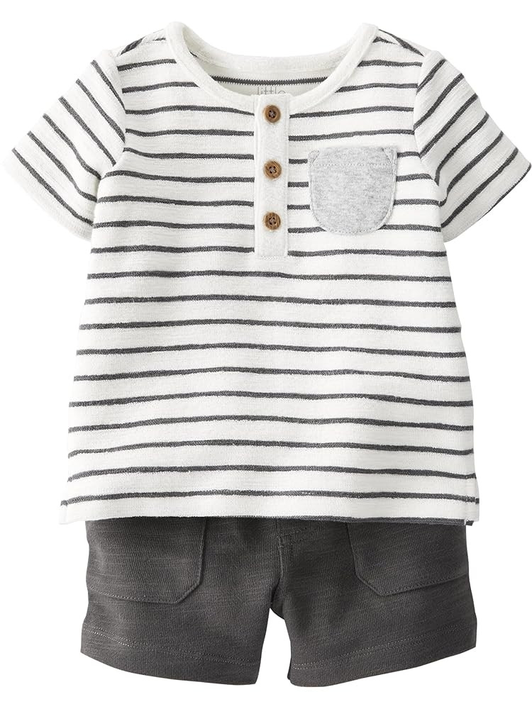 little planet by carter's unisex-baby 2-piece Shorts Set Made With Organic Cotton | Amazon (US)