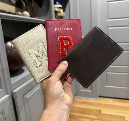 Gave my family each a personalized passport cover for Christmas with their initials on them!! So cute and such a fun gift idea! 

#LTKtravel #LTKfindsunder50 #LTKGiftGuide