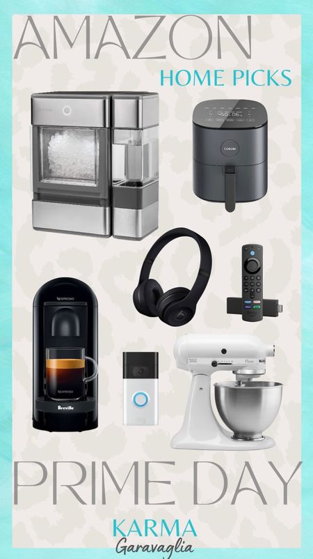 Prime Deal: My top picks for Amazon Prime Day! Electronics, home must haves, kitchen must haves, gift ideas, #holidaygiftideas #nespresso #kitchenaid #beatsbydre #icemaker #airfryer 

Follow me @karmagaravaglia for more fashion finds, beauty faves, lifestyle, home decor, sales and more! So glad you’re here!! XO!!

#LTKsalealert #LTKhome #LTKunder100