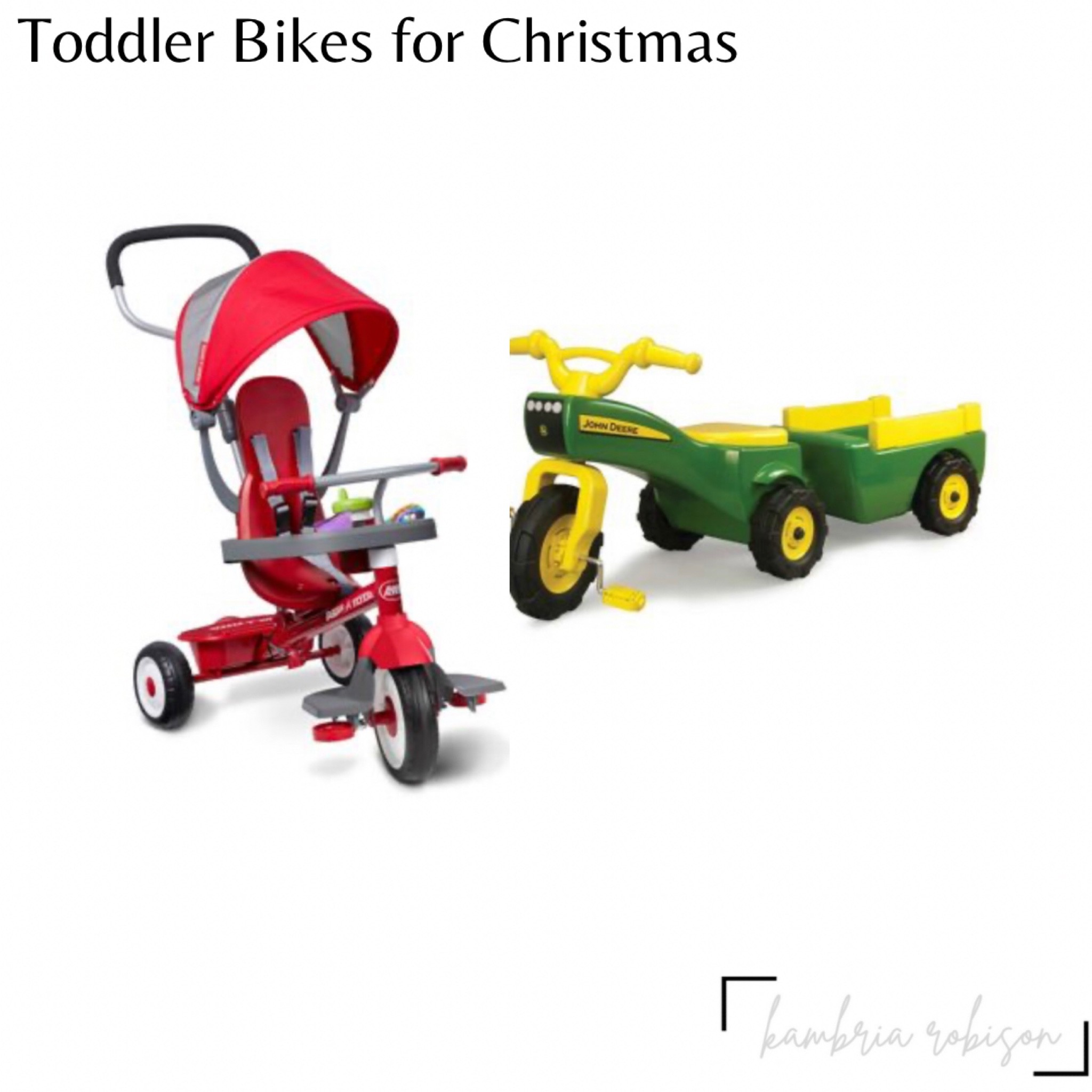Perfect Toddler Bikes for Christmas!

#toddler#gift #toddlergift #christmas #christmasgift #bike #radioflyer #target

#LTKHoliday #LTKSeasonal #LTKkids