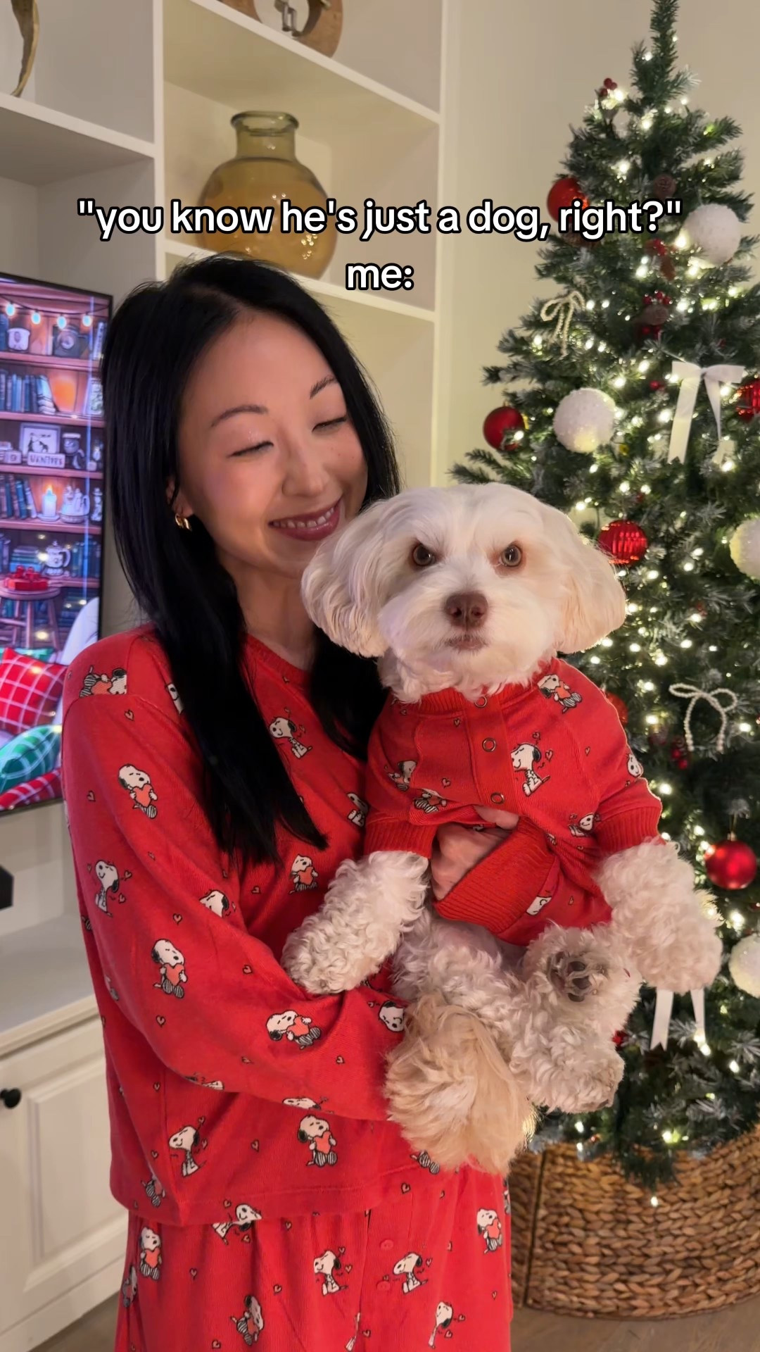matching pajamas with your dog >>> so cozy 

#LTKGiftGuide #LTKHoliday #LTKPetite
