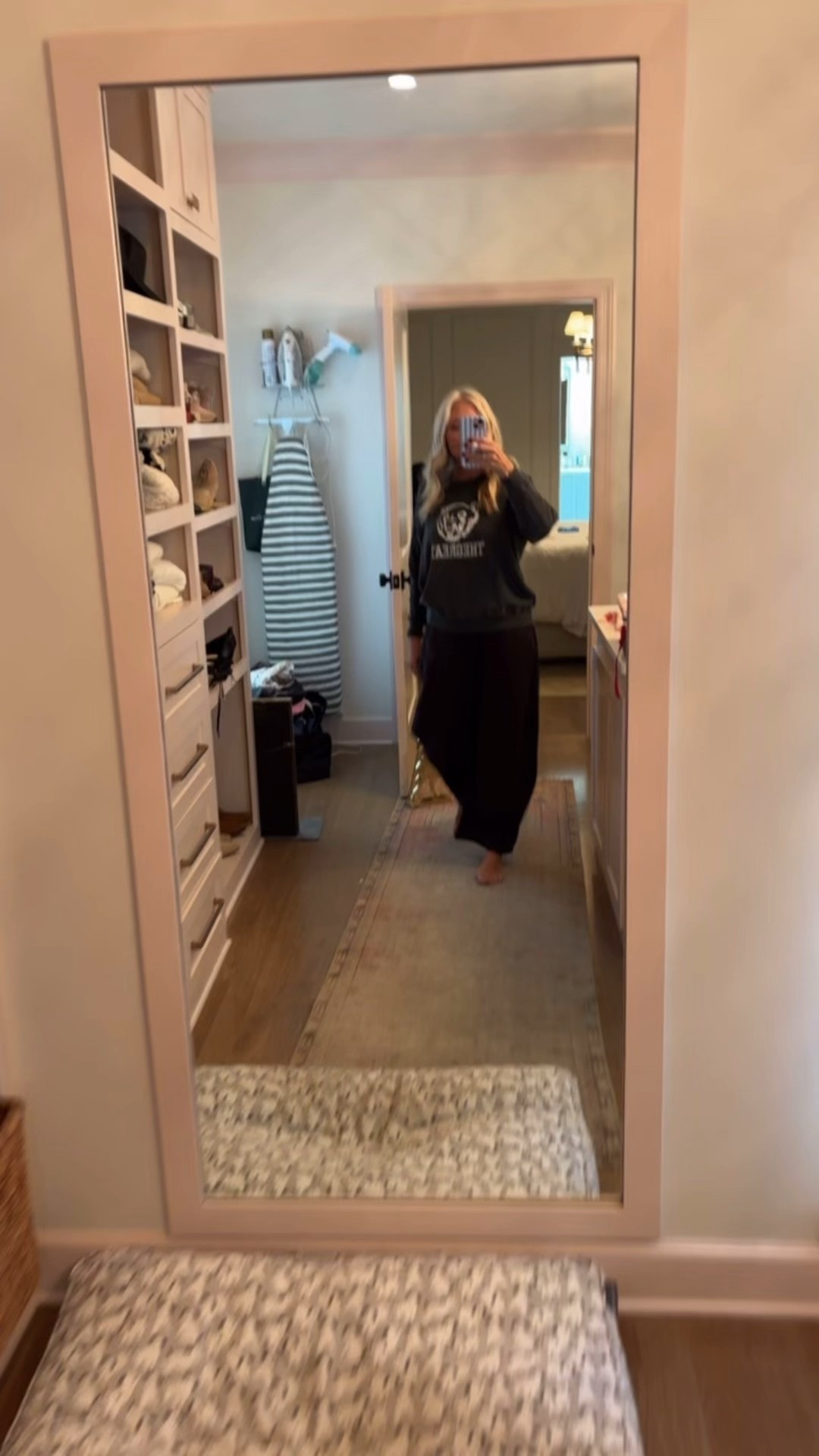 Comfiest khakis and sweatshirt ever. 

#LTKOver40