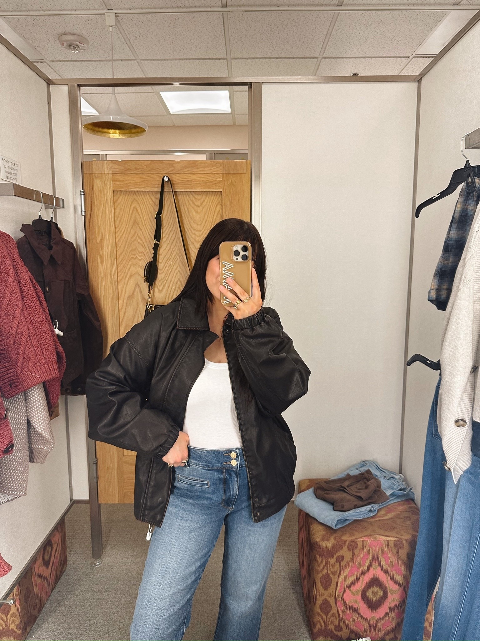 Nordstrom anniversary sale favorites - nsale fall favorites! Faux leather jacket fits oversized. Jeans size down one;

#LTKSaleAlert #LTKStyleTip