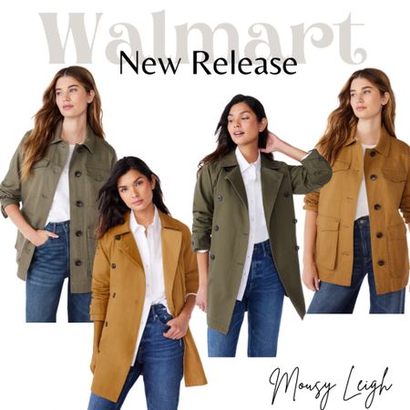 New from Walmart. These will sell out fast! 

Cargo, utility jacket, army green, khaki, fall

#LTKunder50 #LTKstyletip #LTKunder100