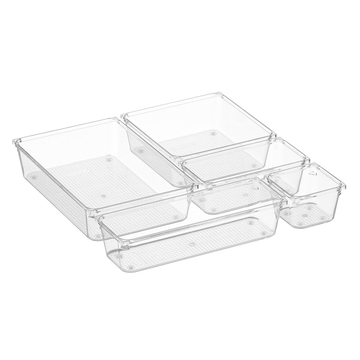 Everything Organizer Drawer Organizers Set of 5 | The Container Store