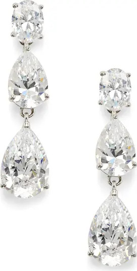 Chiara Cubic Zirconia Drop Earrings | Nordstrom
