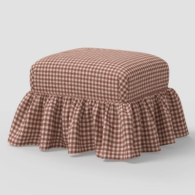 Ruffle Skirt Ottoman - Threshold™ designed with Studio McGee | Target