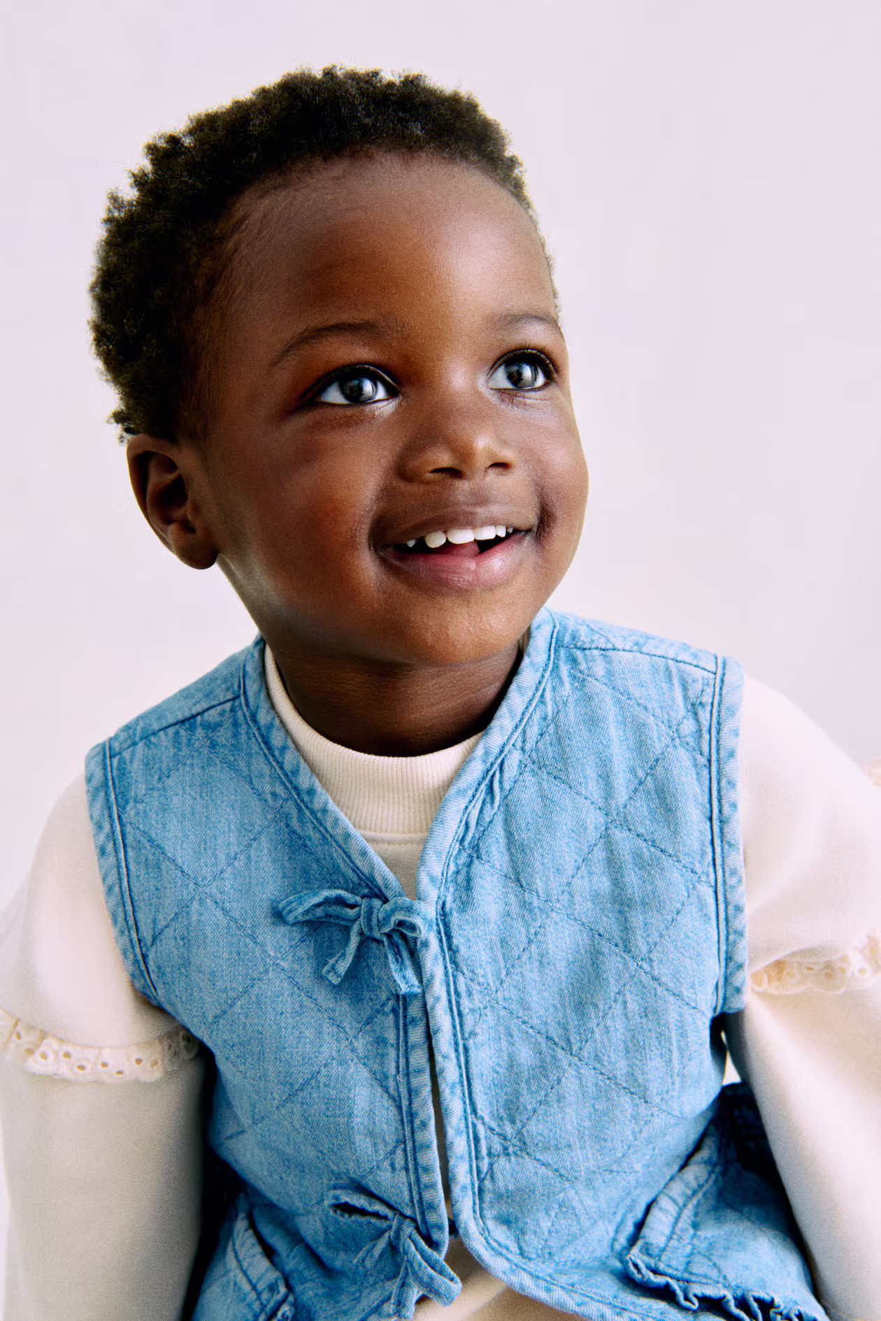 Quilted Denim Vest | H&M (US + CA)