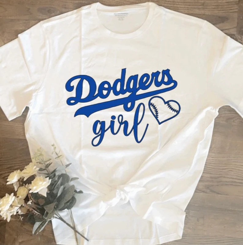 Dodgers Girl Shirt - Etsy | Etsy (US)