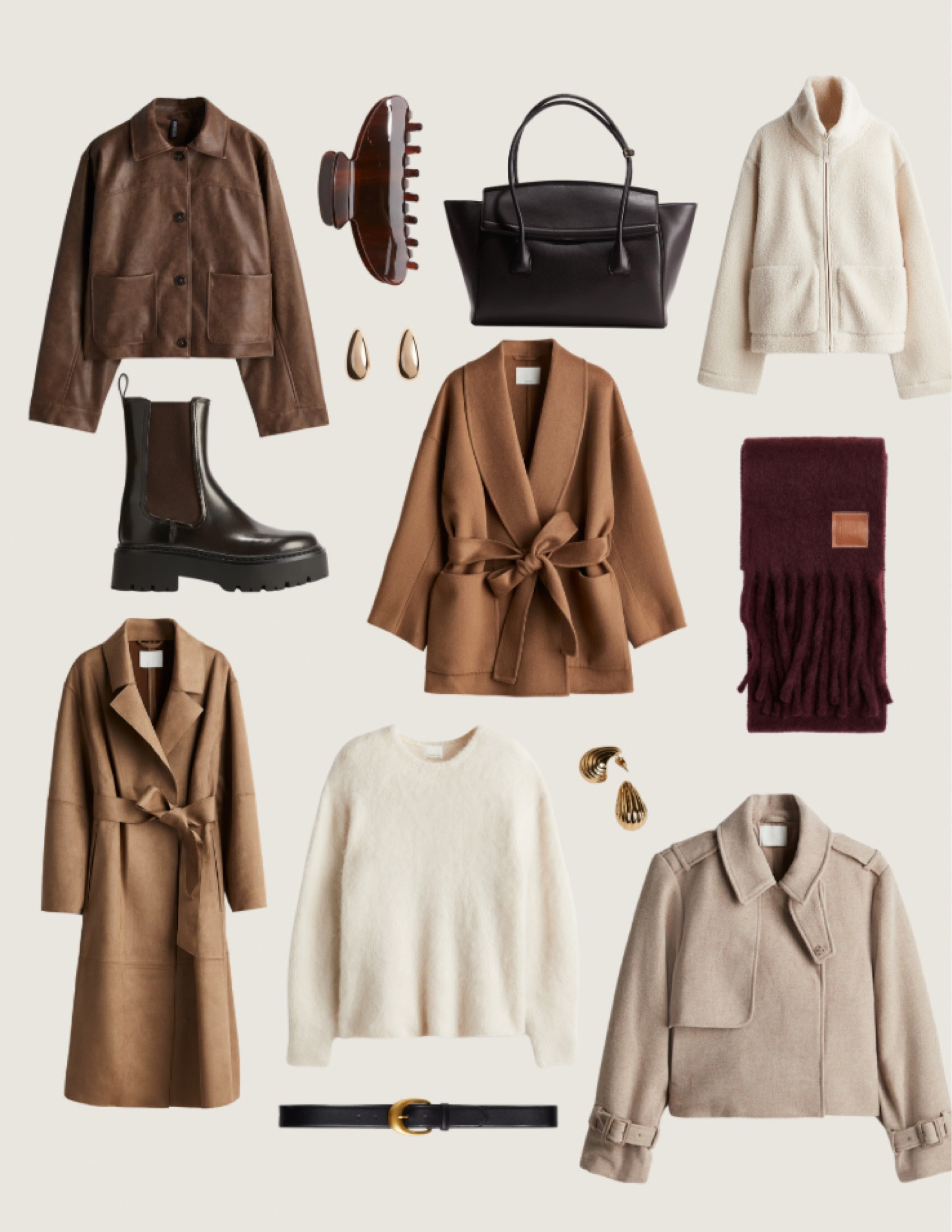 H&M NEW IN - autumn, fall look, autumn outfit, trench coats, suede, knitwear, ankle boots, scarfs 

#LTKautumn
