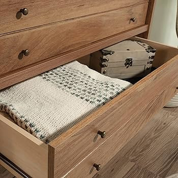 Sauder Barrister Lane 3-Drawer Chest, L: 36.46" x W: 16.69" x H: 29.37", Sindoori Mango | Amazon (US)