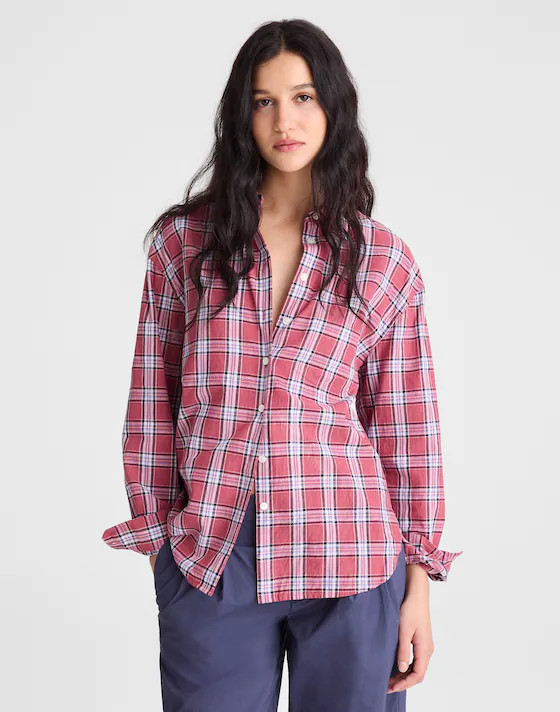 The Easy Shirt in Poplin | Madewell