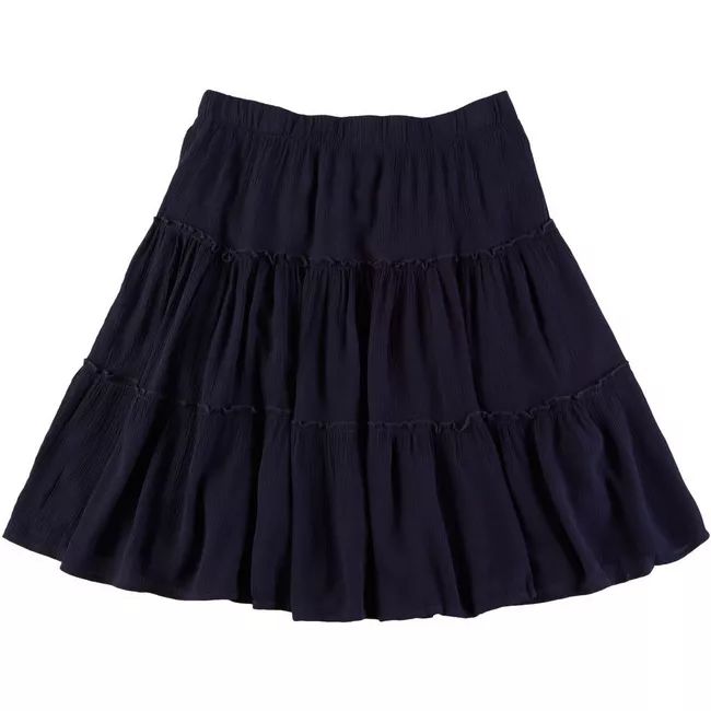 Womens Solid Three Tiered Skirt | Bealls