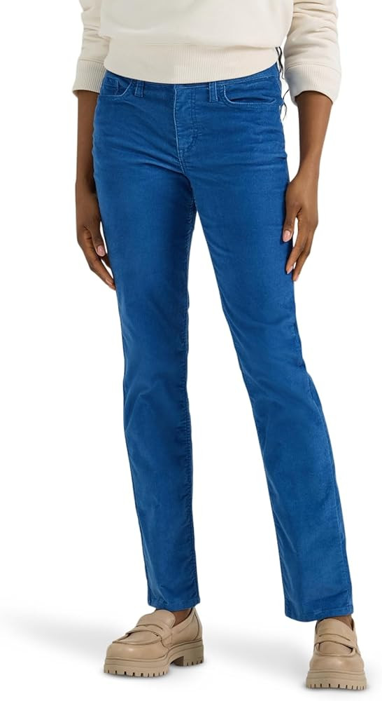 Lee Women's Legendary Mid Rise Straight Leg Jean | Amazon (US)