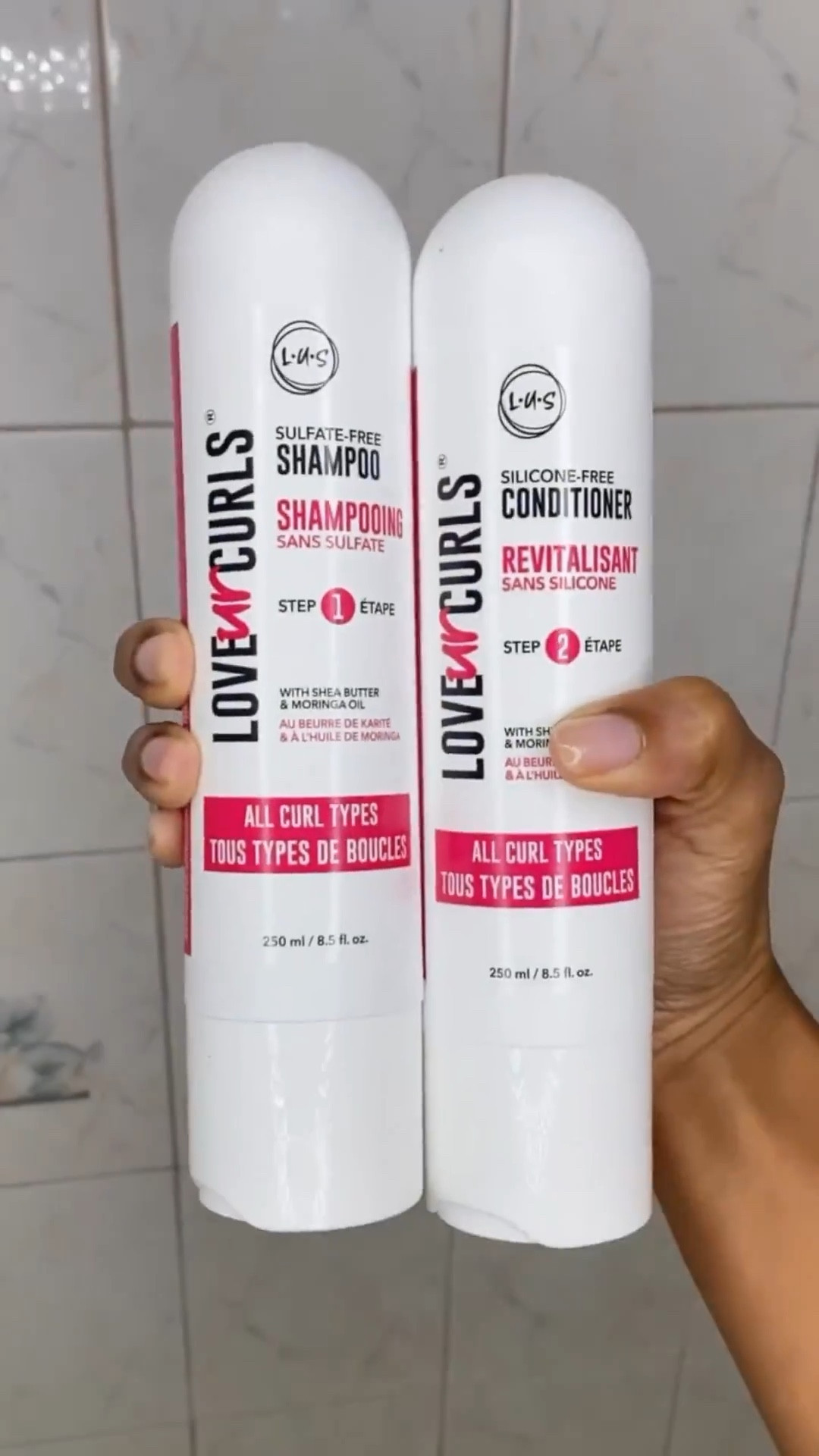 Curly Wash Day Routine with Love Ur Curls [Step 1 & 2]

Let’s get into the deets✨
This line was made to keep things simple by offering a 3-step system for your curly hair routine! And a mission to encourage self love🫶🏽

Step 1: Shampoo✨
This is a moisturizing shampoo that is gentle on your scalp and incorporates a few key ingredients that benefits curly hair (shea butter & moringa oil). It left my hair feeling fresh and clean….and smells amazing!

Step 2: Conditioner✨
This is a moisturizing conditioner that easily coats your strands on application and adds needed moisture. I loved that it was lightweight and made my detangling process a breeze!

🚨Stay tuned for Step 3 : Styling✨ 

#LTKBeauty