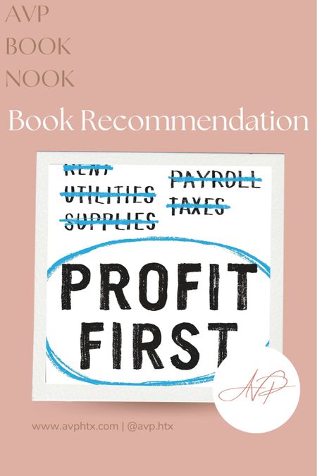 Profit First
📖 Revolutionize your finances by putting profits at the forefront. 💰
#BusinessMastery 
#FinancialFreedom