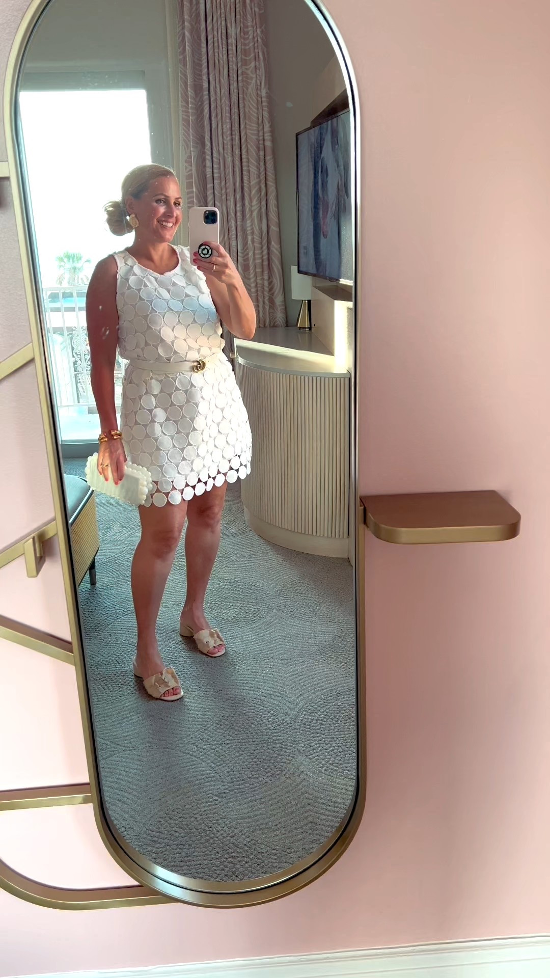 My sleeveless short beach dress is less than $50I absolutely love it.

I added a belt for a more dressy look!

Wearing a medium and fits true to size. Has an inside lining too!
I highly recommend it. So good!


#LTKSeasonal #LTKFindsUnder100 #LTKOver40 #LTKWorkwear #LTKWedding #LTKSaleAlert #LTKFindsUnder50 #LTKU #LTKMidsize #LTKTravel #LTKgrwm #LTKootd #LTKvlog