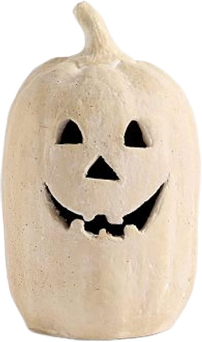 Fall Decor - Halloween Decorations - Handmade Pumpkin Jack O' Lantern Outdoor Indoor - Cute Hallo... | Amazon (US)