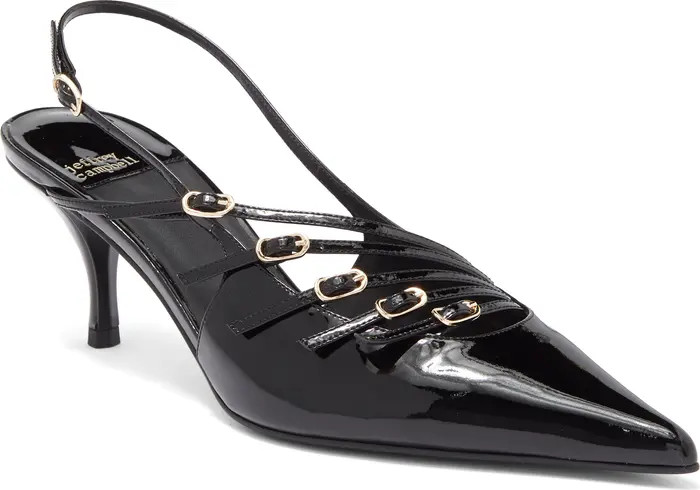 Lash Pointed Toe Kitten Heel Sandal (Women) | Nordstrom