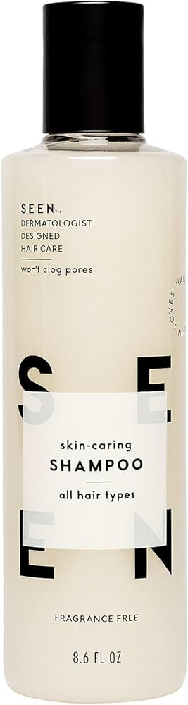SEEN Shampoo, Fragrance Free - Non-Comedogenic & Sulfate-Free Hair Shampoo- Dermatologist-Develop... | Amazon (US)