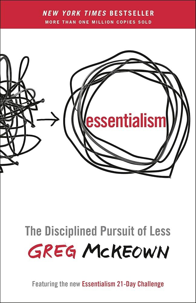 Essentialism: The Disciplined Pursuit of Less | Amazon (US)