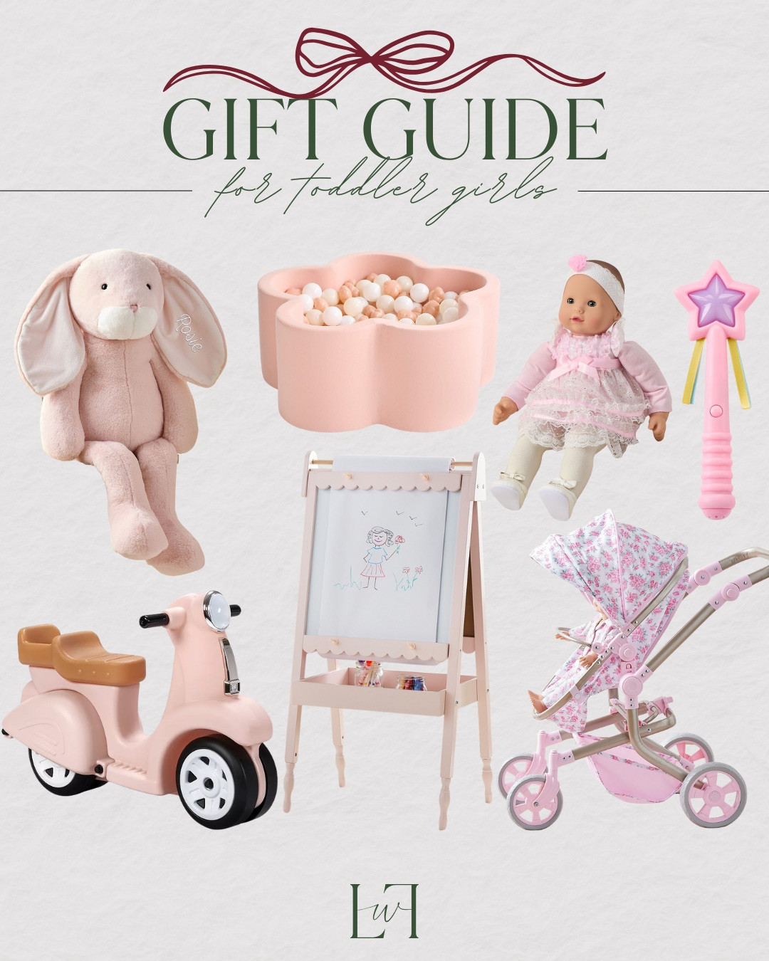 For your tiniest sweetheart this Christmas! These toddler girl picks encourage creativity and cozy comfort — from plush bunnies to mini scooters and baby dolls. Ideal for ages 1–3, and made to grow with her imagination!

Life with loverly, toddler friendly toys, little girl toys, cute pink Christmas toddler girl toys 

 #LTKGiftGuide #LTKHoliday #LTKKids