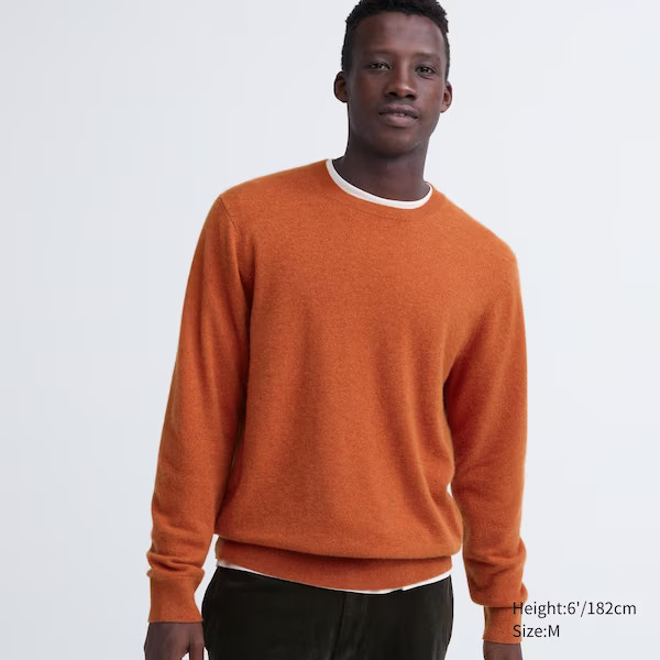 Cashmere Crew Neck Long-Sleeve Sweater | UNIQLO (US)