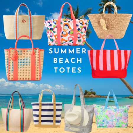 Cute totes to get your summer started! 

#LTKSwim #LTKSeasonal