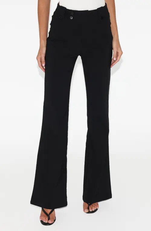 Tiger Mist Kittie Flare Pants in Black at Nordstrom, Size Small | Nordstrom