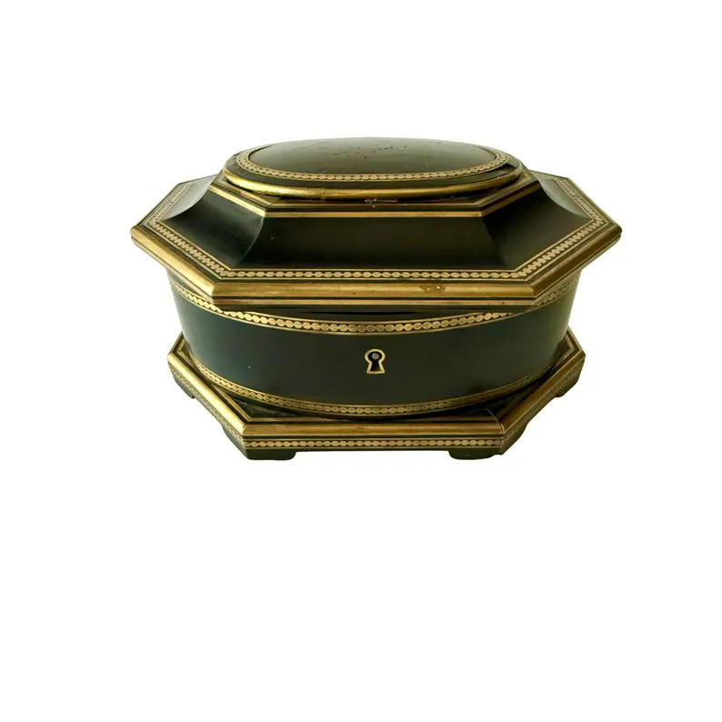 19th C. French Tahan Paris Ebony and Brass Jewelry Box. | Etsy (US)