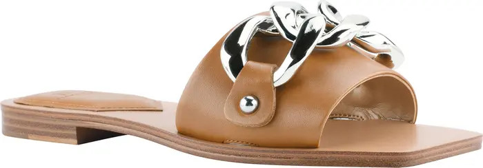 Marc Fisher Rosely Chain Slide Sandal | Nordstrom