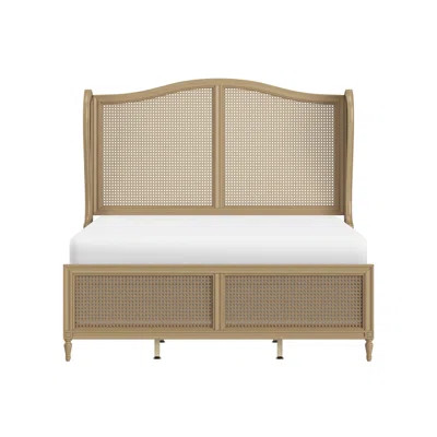 Gia Cane Wingback Bed | Wayfair North America