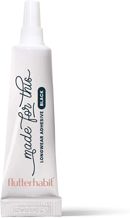 FlutterHabit Made for This Adhesive (3mL), Mini Lash Glue for Eyelash Extensions, All Day Hold fo... | Amazon (US)