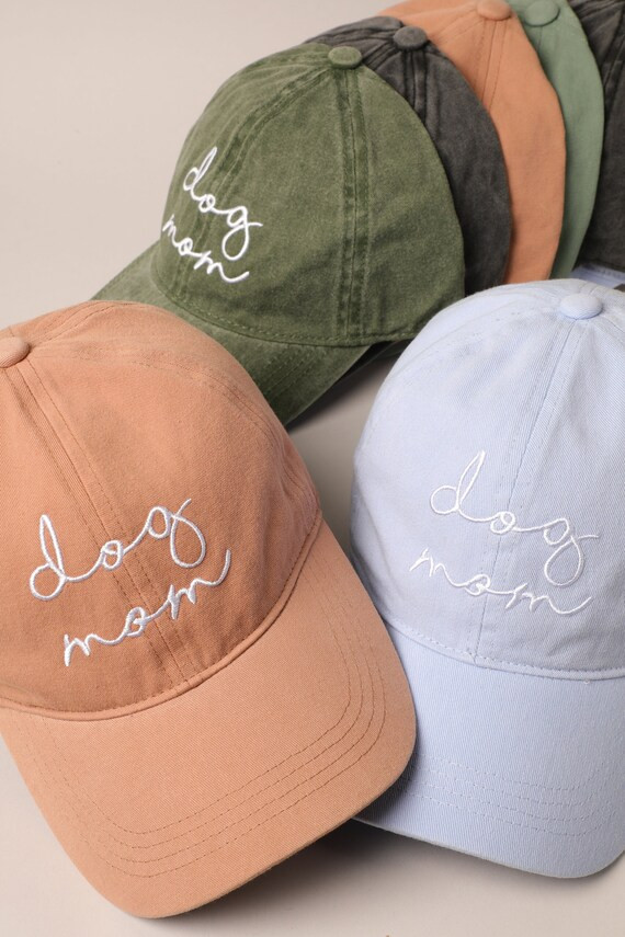 Dog Mom Embroidered Cap Trucker Hat Gift for Dog Lover - Etsy | Etsy (US)