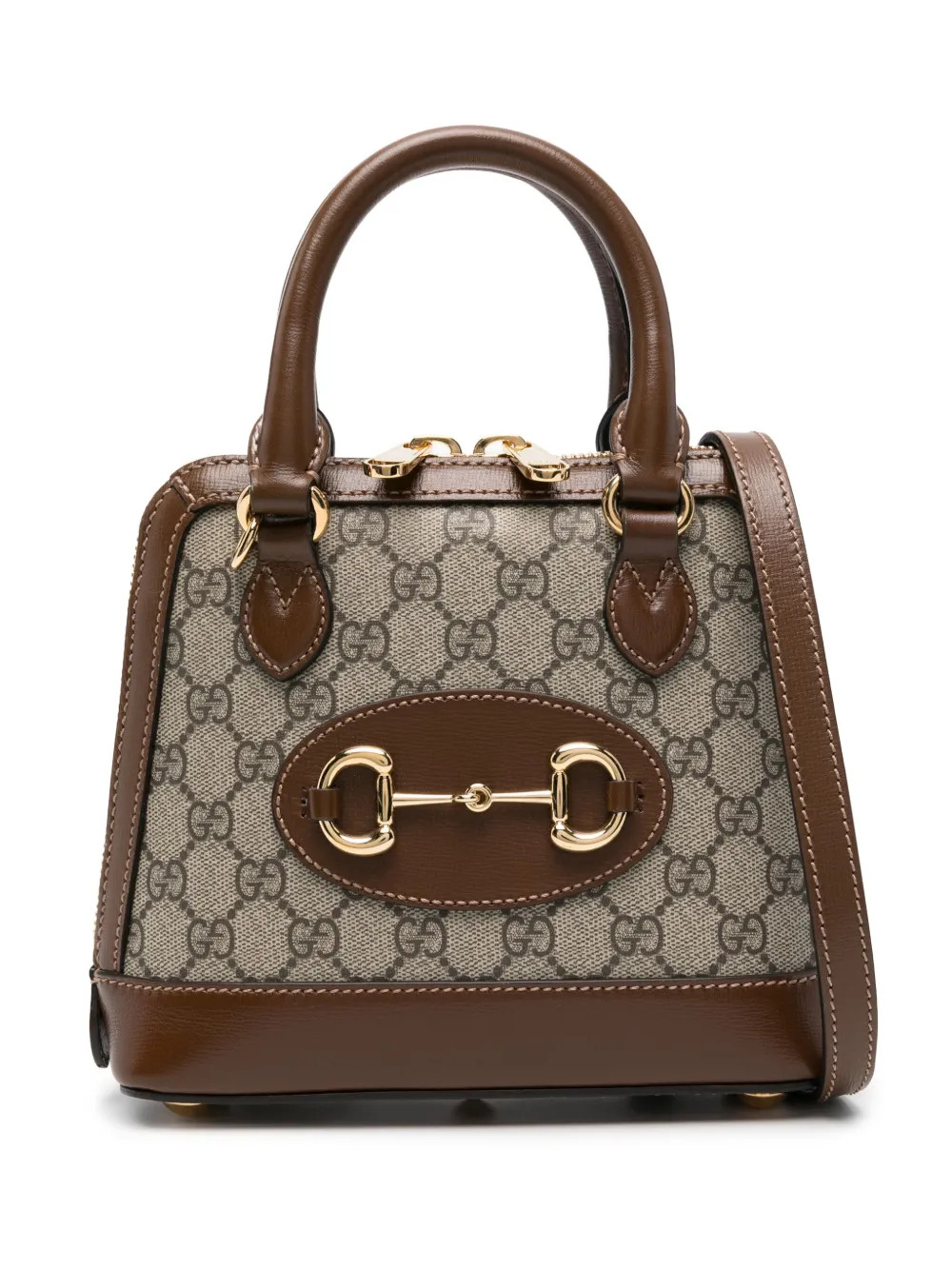 Gucci mini Horsebit 1955 top-handle bag - Neutrals | Farfetch Global
