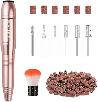 20000RPM Portable Electric Nail Drill Compact Efile Handpiece Professional Manicure Pedicure Nail... | Amazon (US)