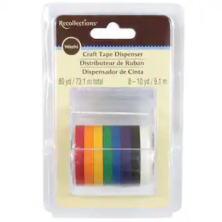 Rainbow Washi Craft Tape Dispenser by Recollections™ | Michaels | Michaels Stores