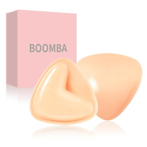 Boomba Bra Inserts Invisible Lift Inserts Double-Sided Sticky Bra Instantly Lift and Boost Suitable for All Cup Sizes (Love Color S, A B) | Amazon (US)