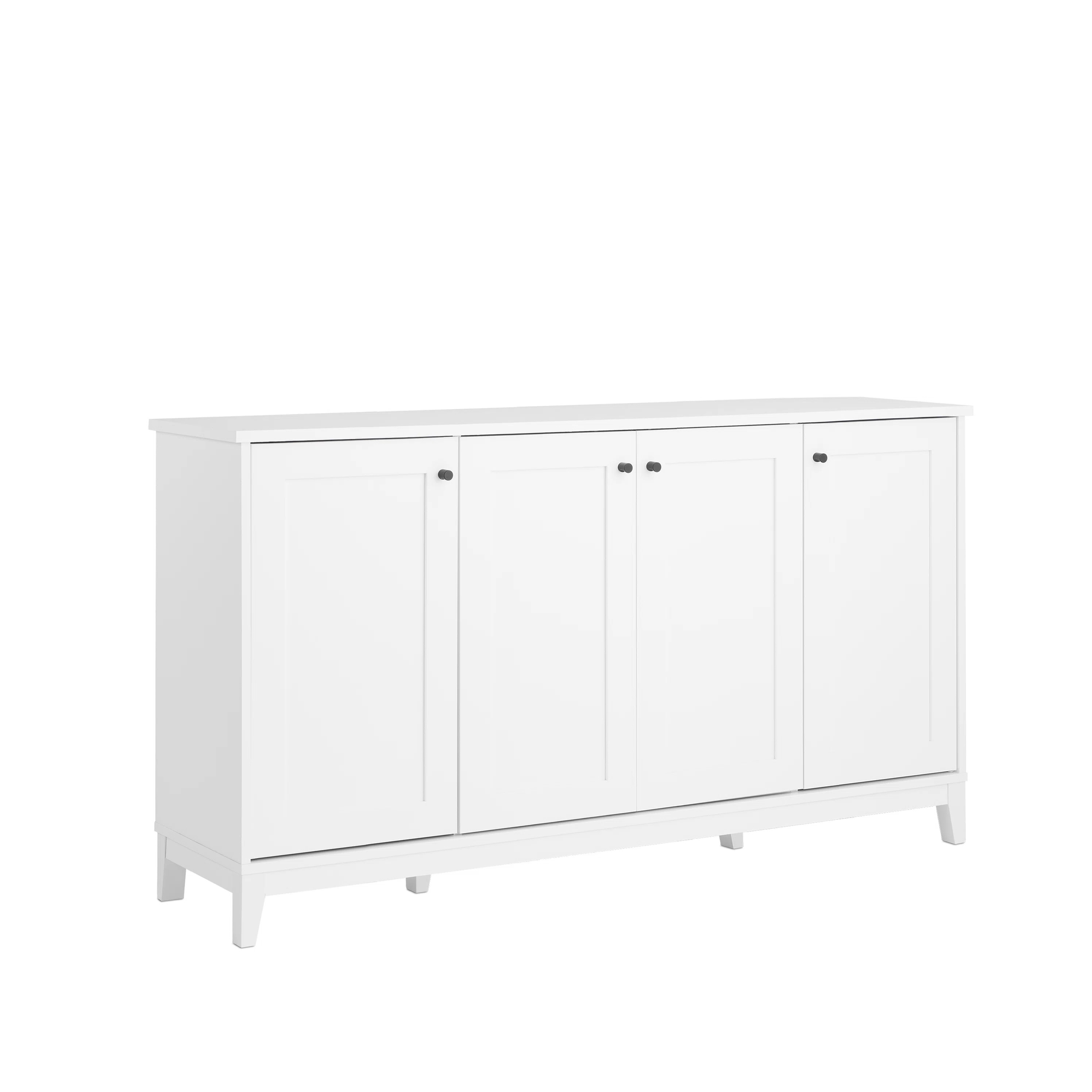 Gonroff 4 Panel Door Console Table Storage Cabinet with Doors and Shelves, Sideboard Storage Cabi... | Wayfair North America