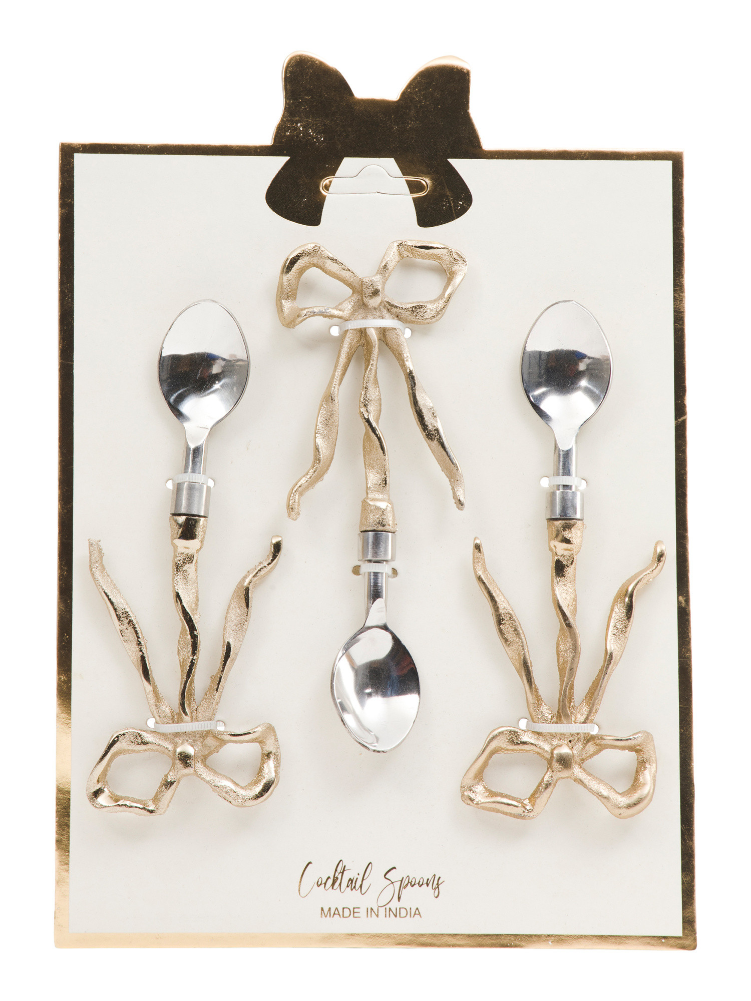 3pk Bow Serving Spoons | TJ Maxx