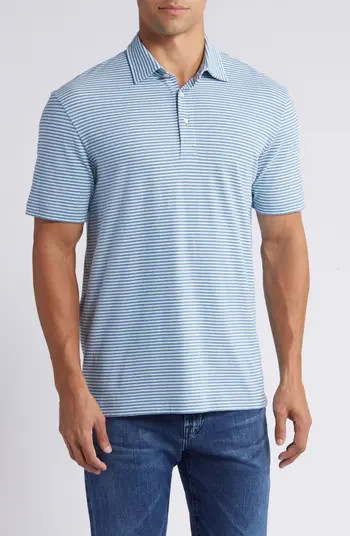 Faherty Retreat Stripe Polo | Nordstrom | Nordstrom