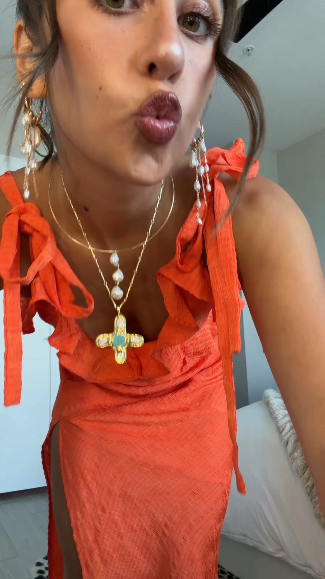 headed to an engagement party!!!! the cutest dress! CODE BRIA7🧡🧡🧡

#LTKdayinmylife #LTKootd