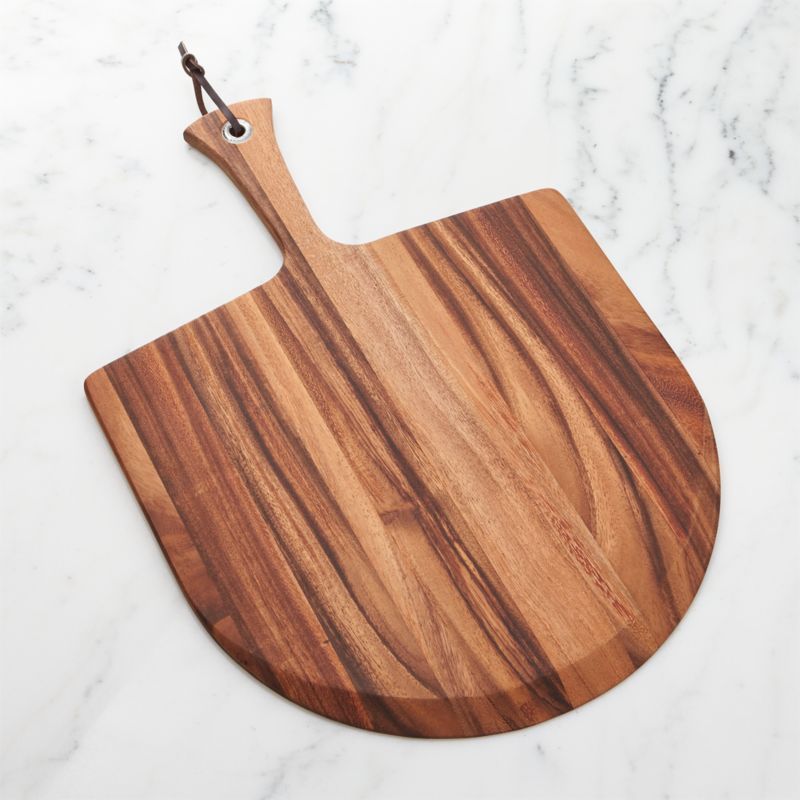 Wooden Pizza Paddle + Reviews | Crate & Barrel | Crate & Barrel