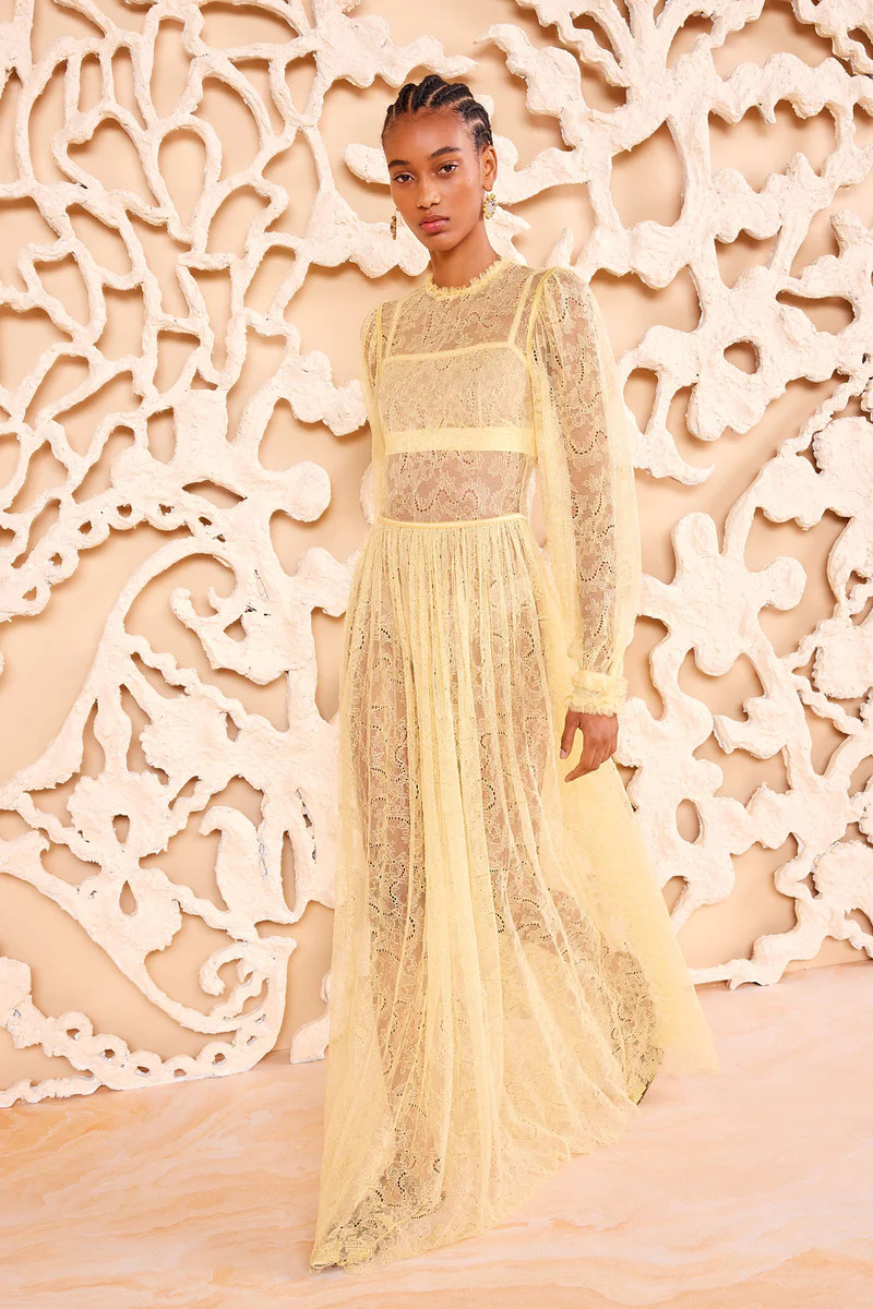 Josephine Gown - Lemonbalm | Ulla Johnson