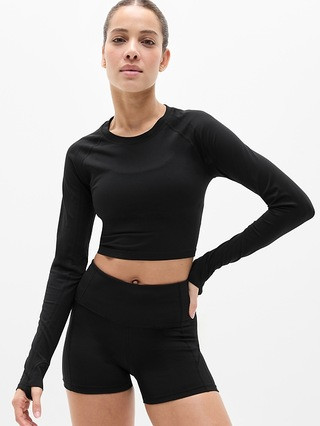 Momentum Flex Crop Top | Athleta