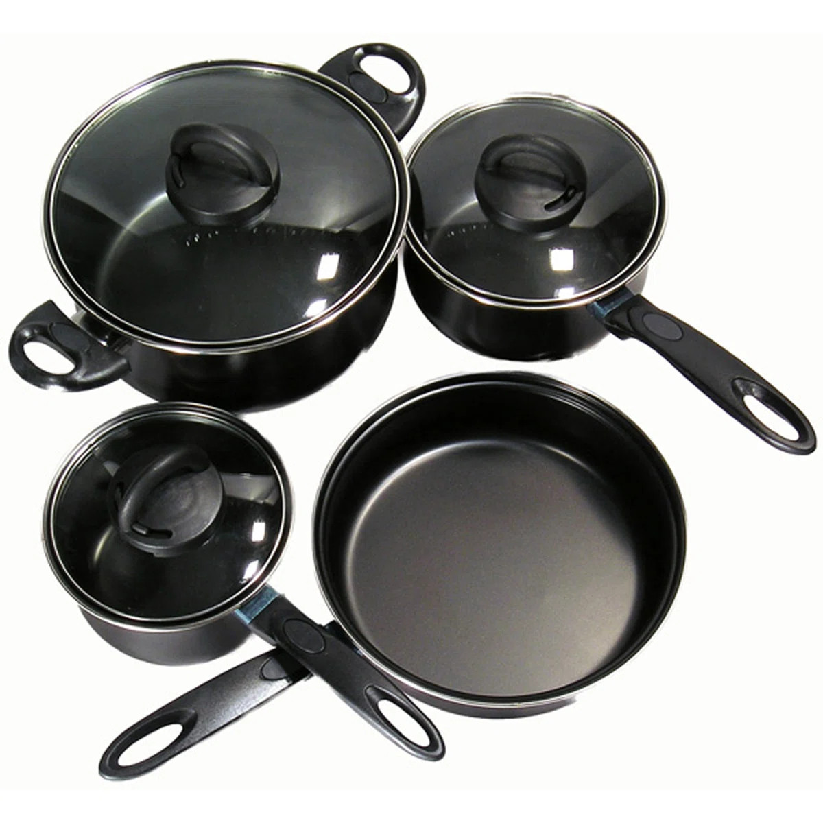7 - Piece Non-Stick Carbon Steel Cookware Set | Wayfair North America