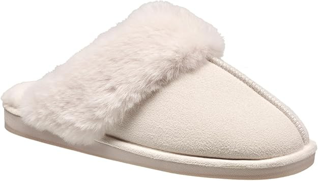 Nine West Scuff Slippers For Women, Extra Soft & Comfortable Winter House Shoes | Amazon (US)