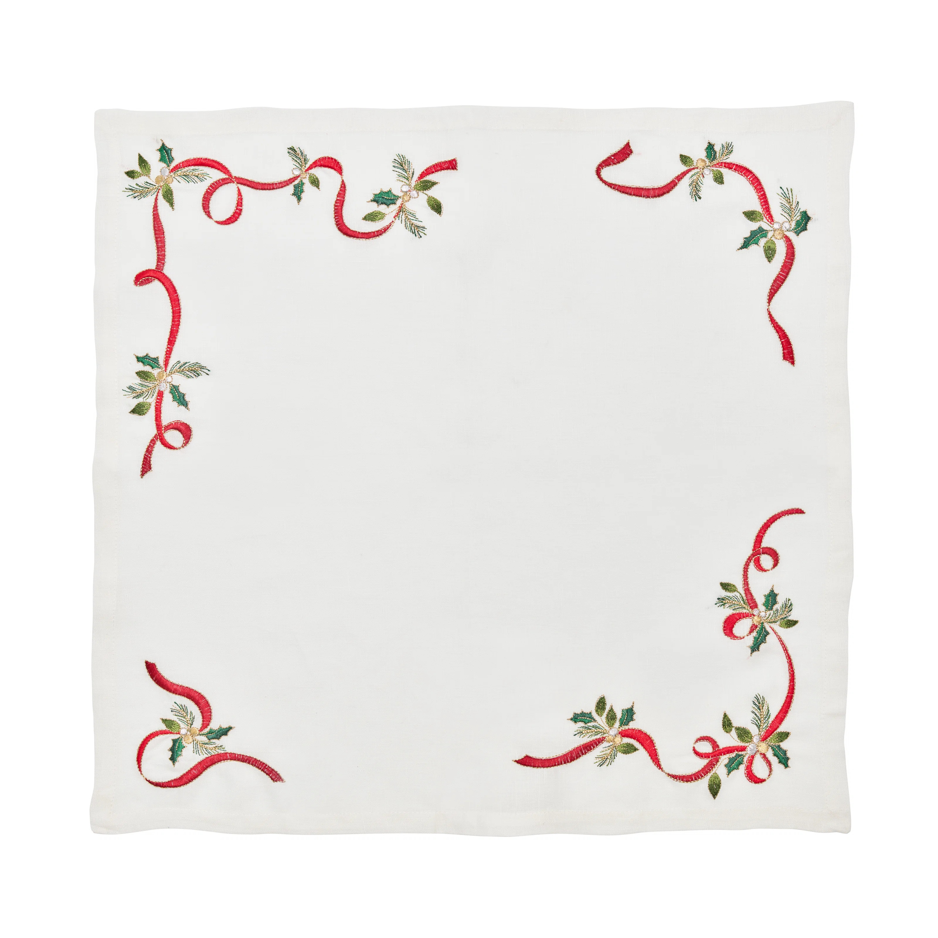 100% Linen Square Napkin (Set of 4) | Perigold